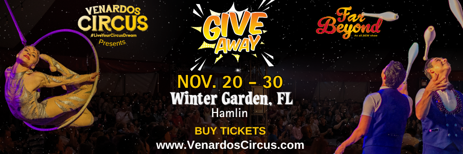 Venardos Circus Giveaway